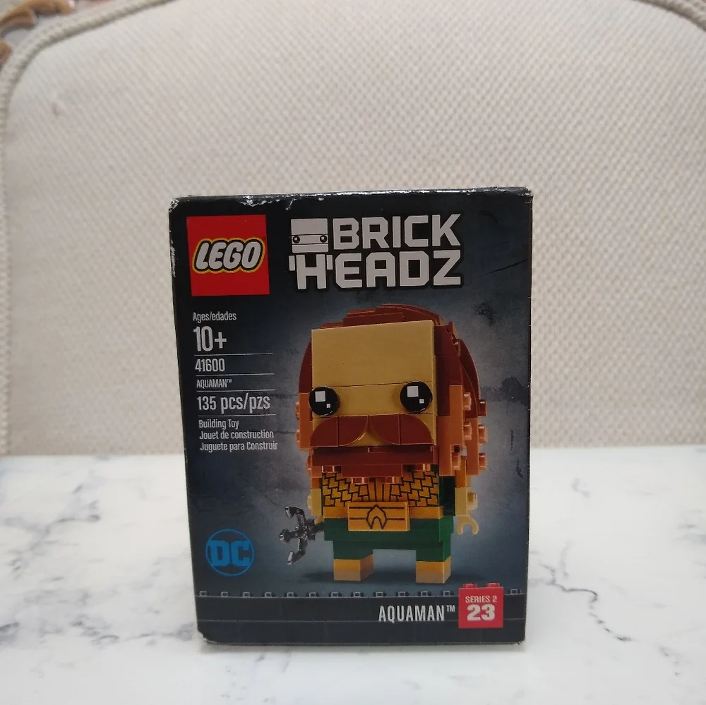 LEGO BrickHeadz Aquaman (41600) - Brand New Factory Sealed